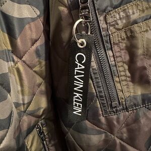 Calvin Klein Camo Bomber Jacket